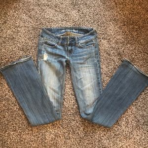American Eagle low-rise, boot cut Jeans